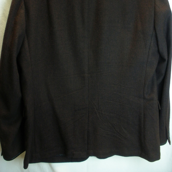 John Varvatos Star USA Burgundy/Black Sports Coat. - Picture 7 of 8